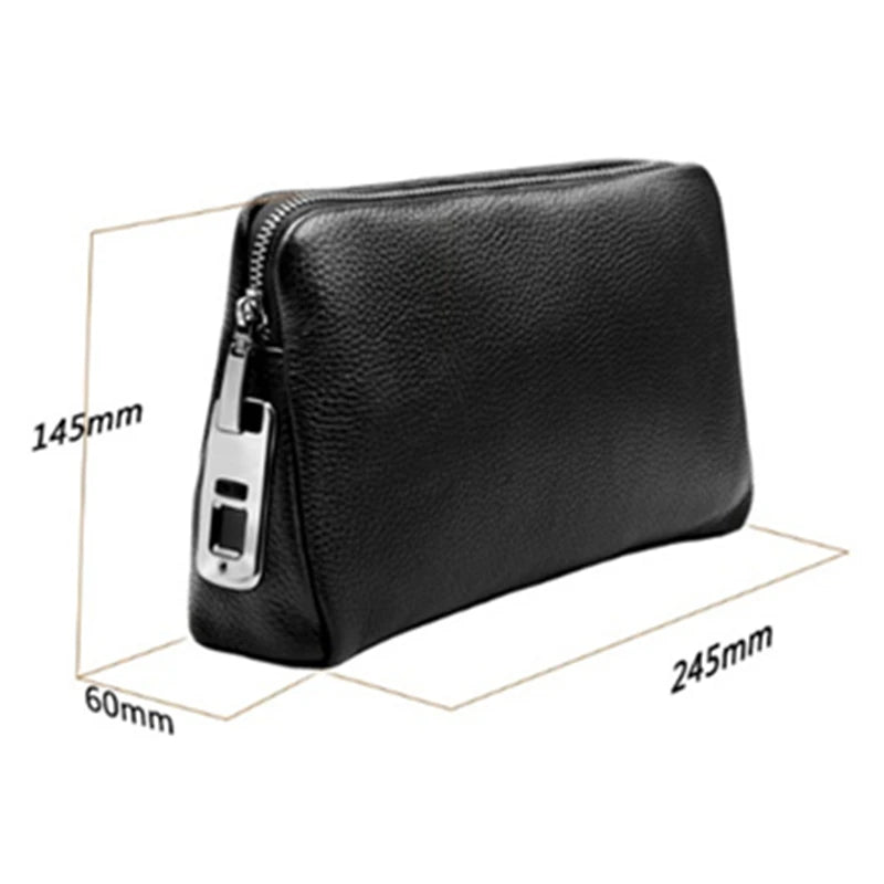 SecureTouch™ Leather Hand Bag & Pouch