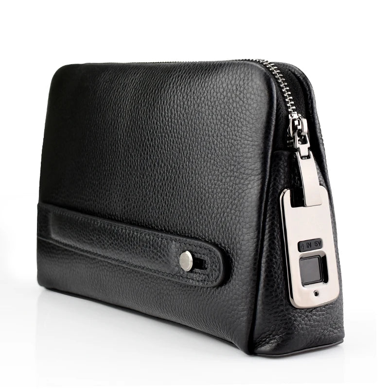 SecureTouch™ Leather Hand Bag & Pouch