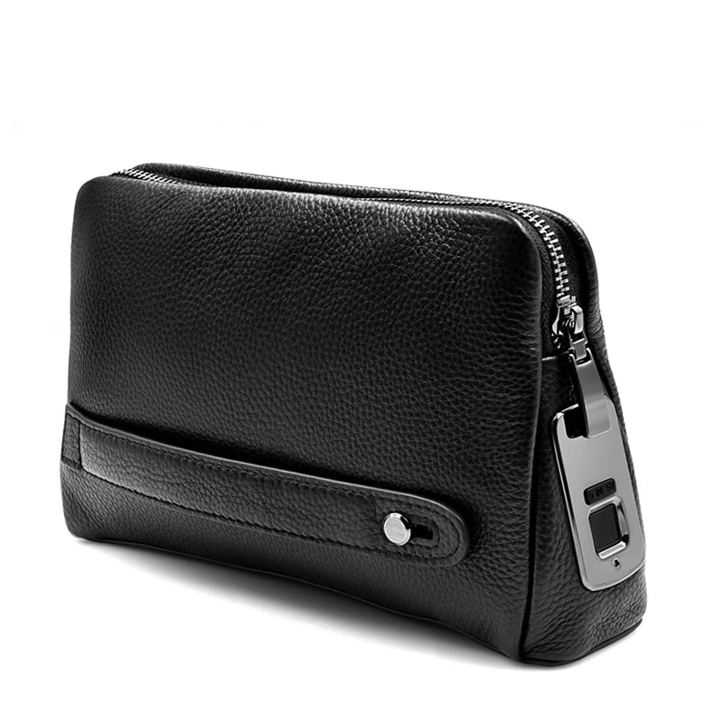 SecureTouch™ Leather Hand Bag & Pouch