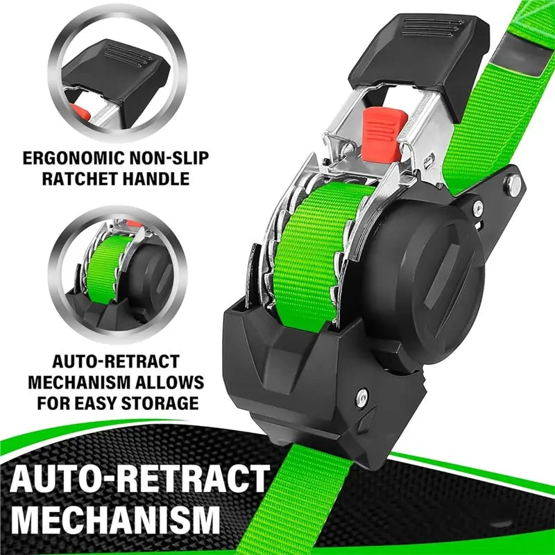 Soft Loops™ Ratchet Straps Secure Protection