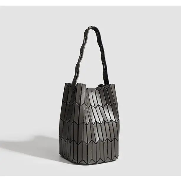 Diamond Axis™ Geometric Bucket Handbag