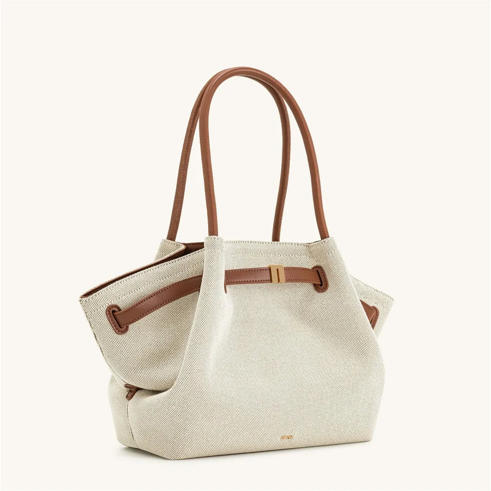 JWPEI Dumpling™ Suede Style Tote Handbag