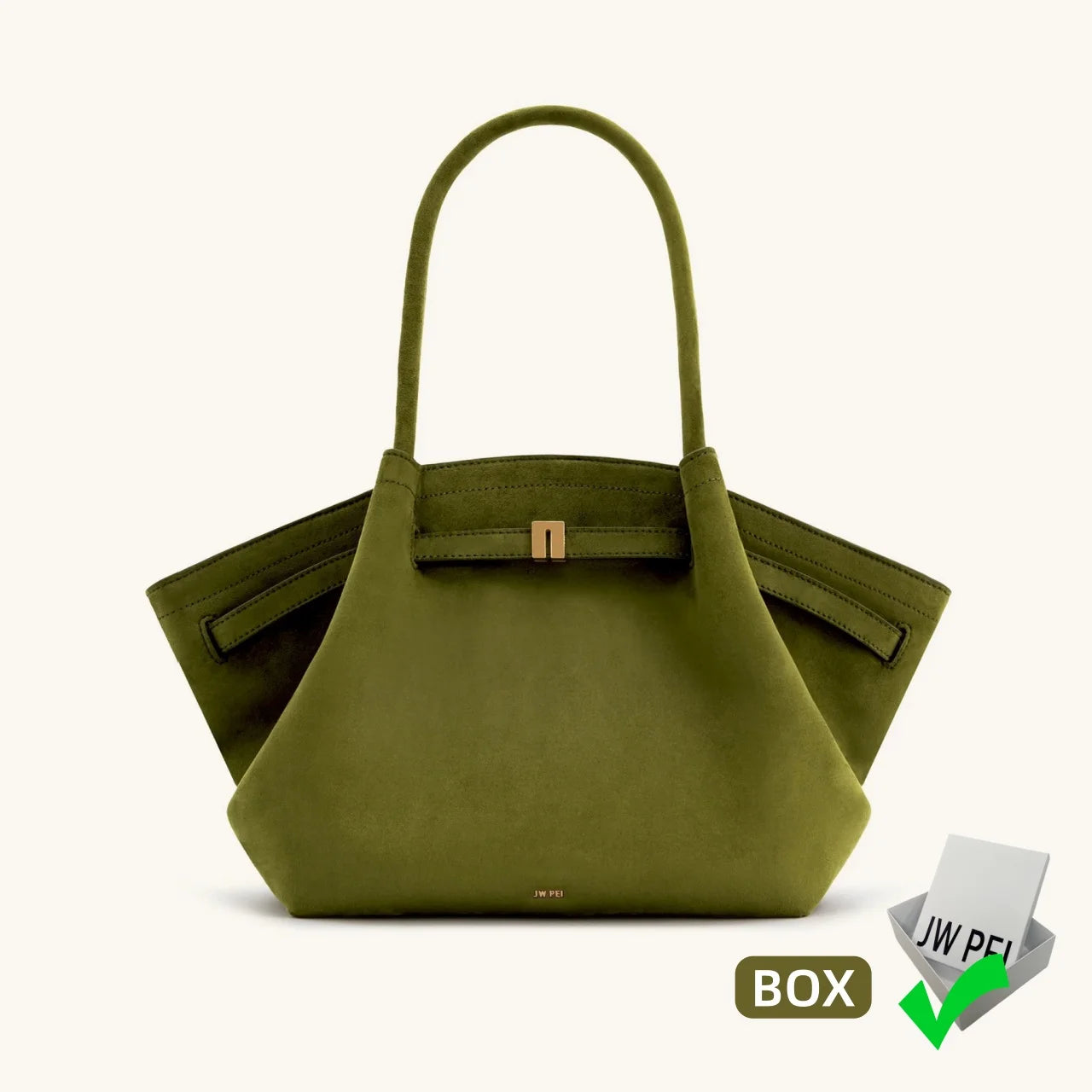 JW PEI™ Suede Dumpling Shoulder Bag