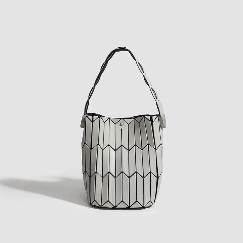 Diamond Axis™ Geometric Bucket Handbag
