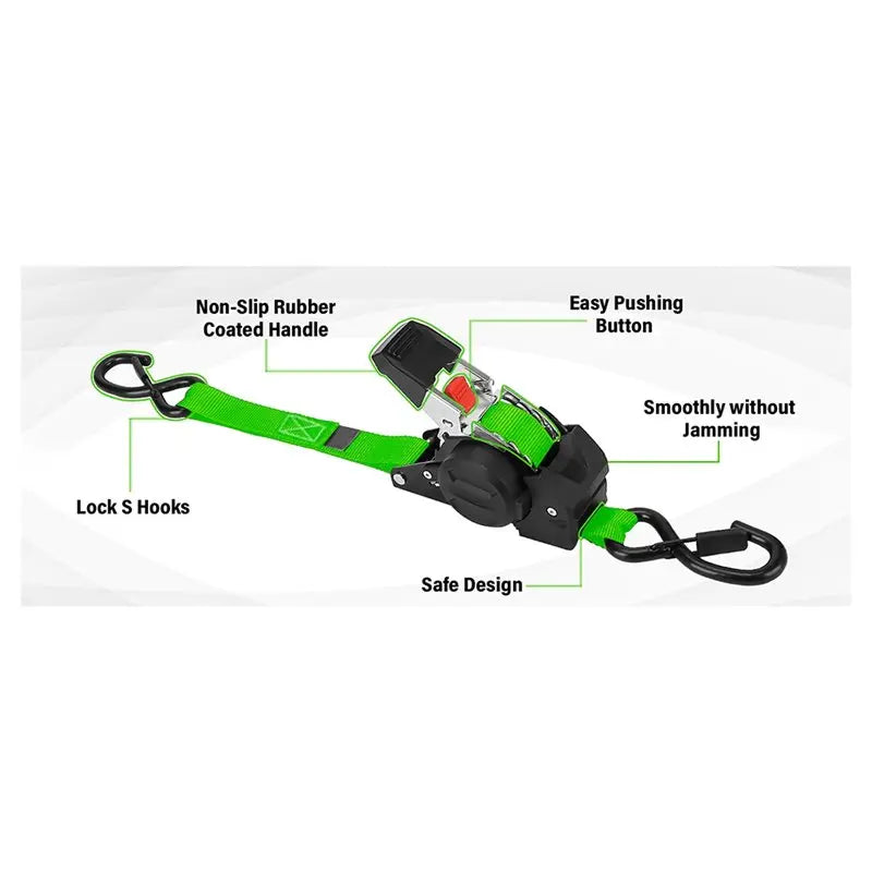 Soft Loops™ Ratchet Straps Secure Protection