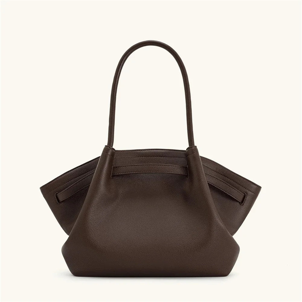 JWPEI Dumpling™ Suede Style Tote Handbag