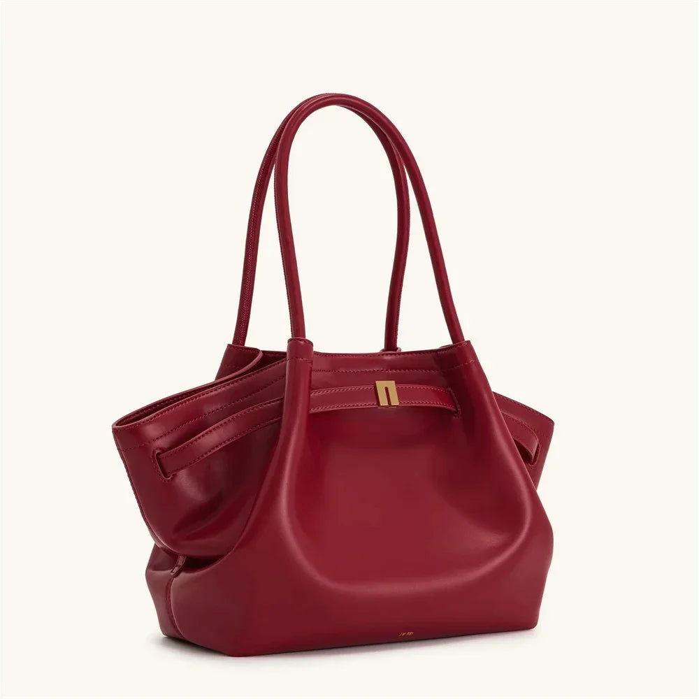 JWPEI Dumpling™ Suede Style Tote Handbag