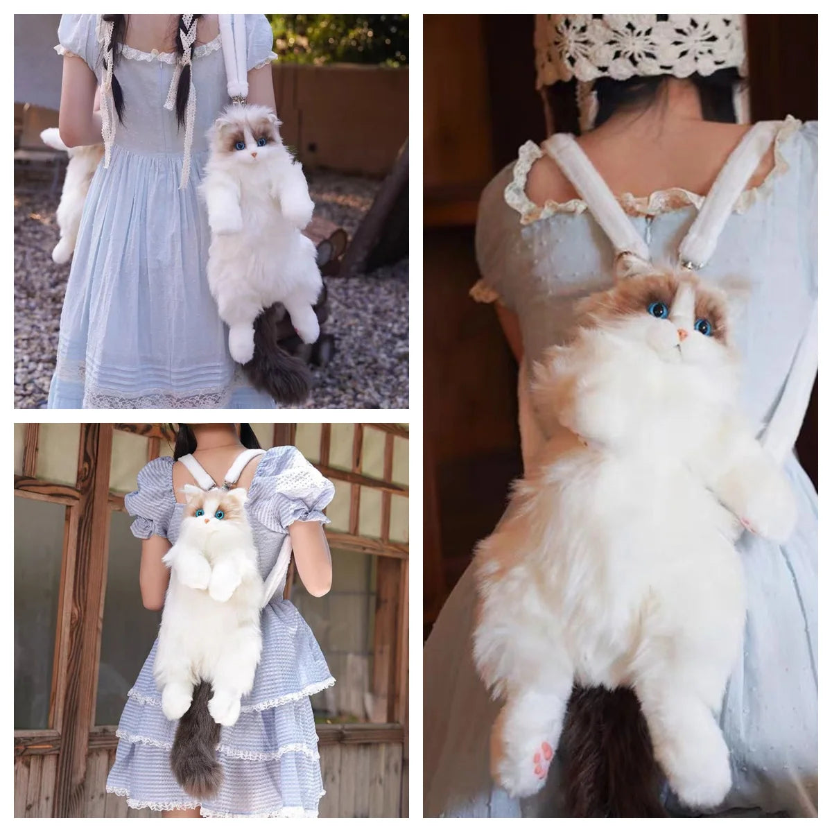 Plush Paws™ Adorable Cat Backpack