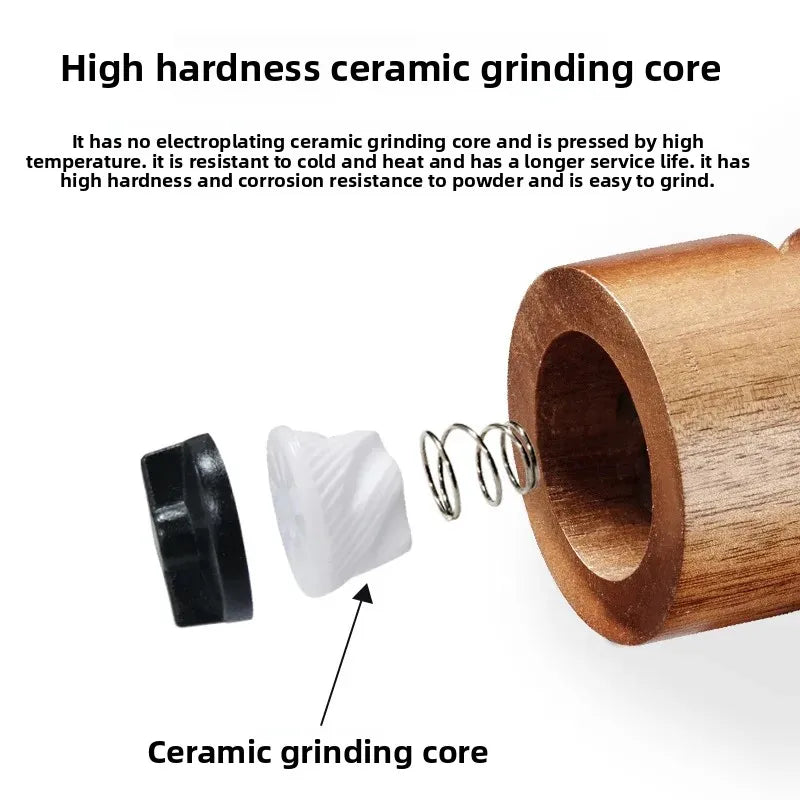 Spice Craft™ Pepper Grinder Wooden Handle