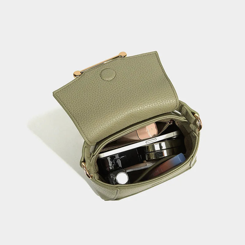 Urbané™ Minimalist Lychee Textured Women’s Handbag