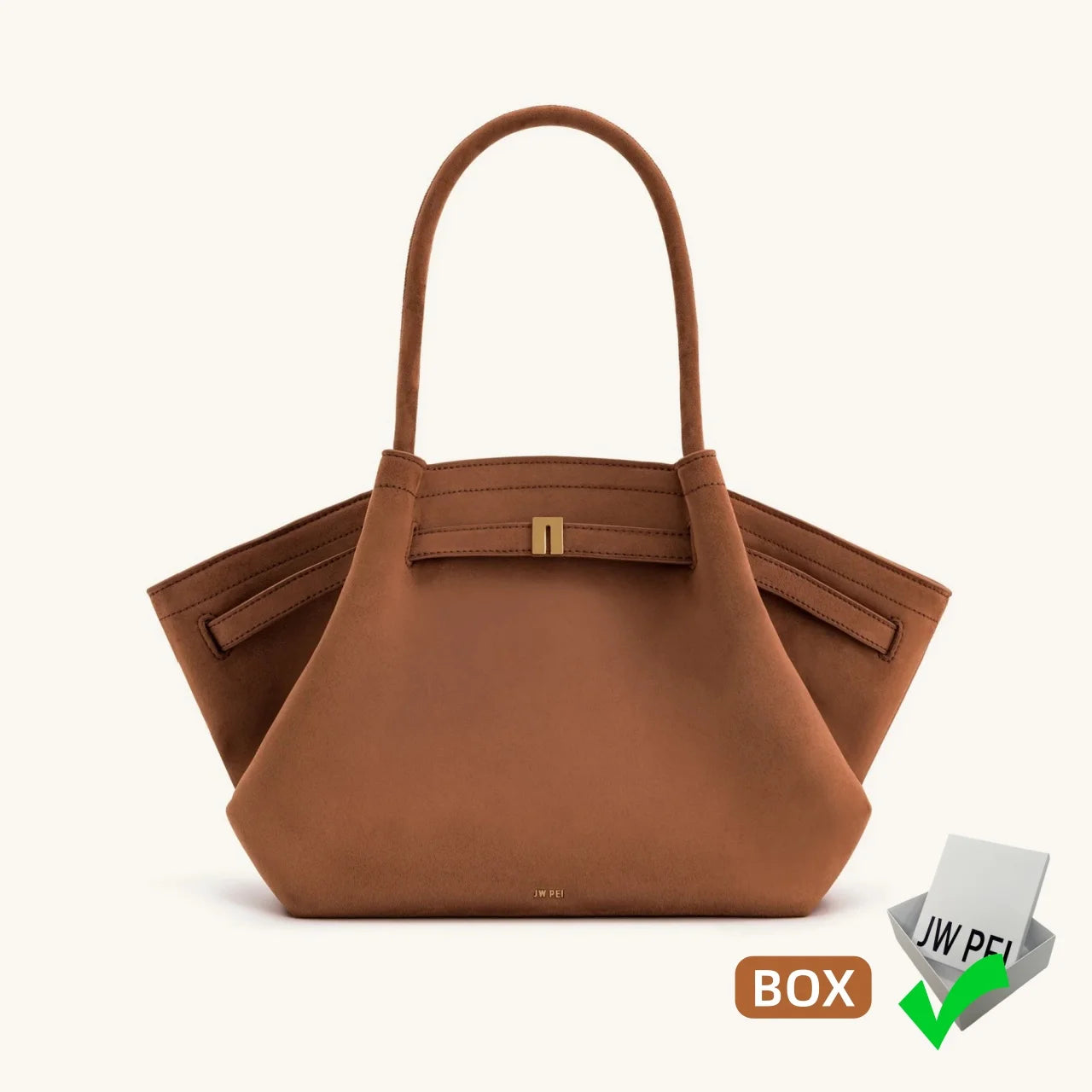 JW PEI™ Suede Dumpling Shoulder Bag