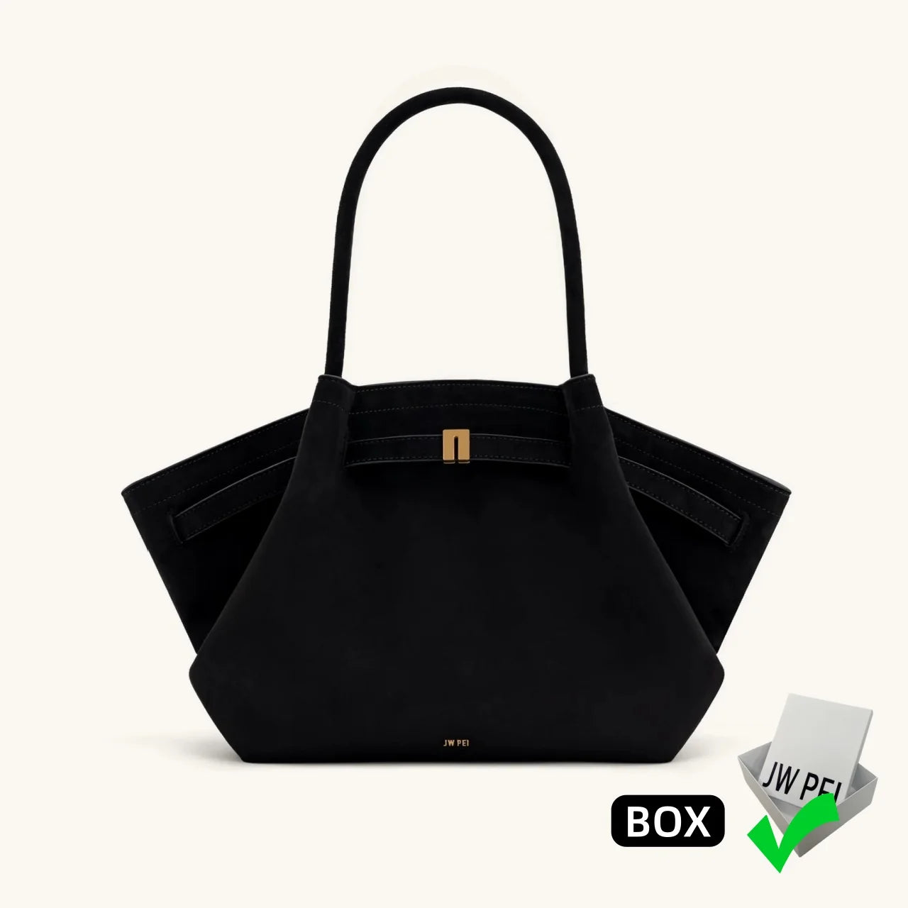 JW PEI™ Suede Dumpling Shoulder Bag