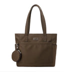 VersaCarry™ Nylon Cloth Shoulder Bag & Canvas Tote