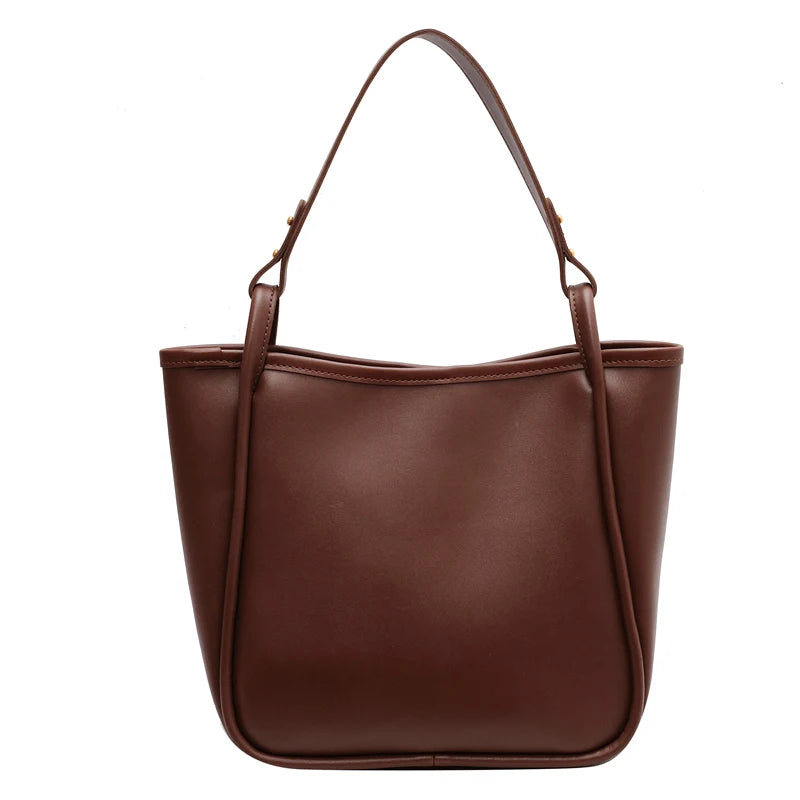 Metro Bucket™ Leather Shoulder Bag