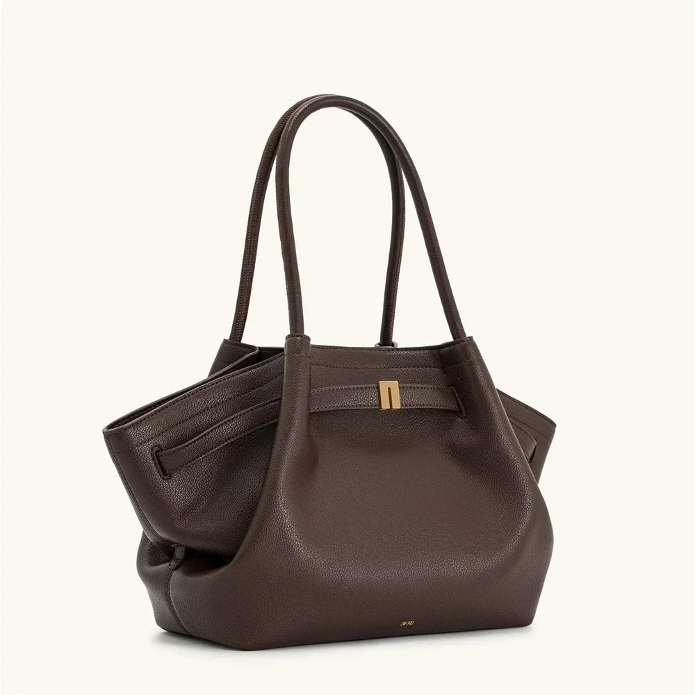 JWPEI Dumpling™ Suede Style Tote Handbag