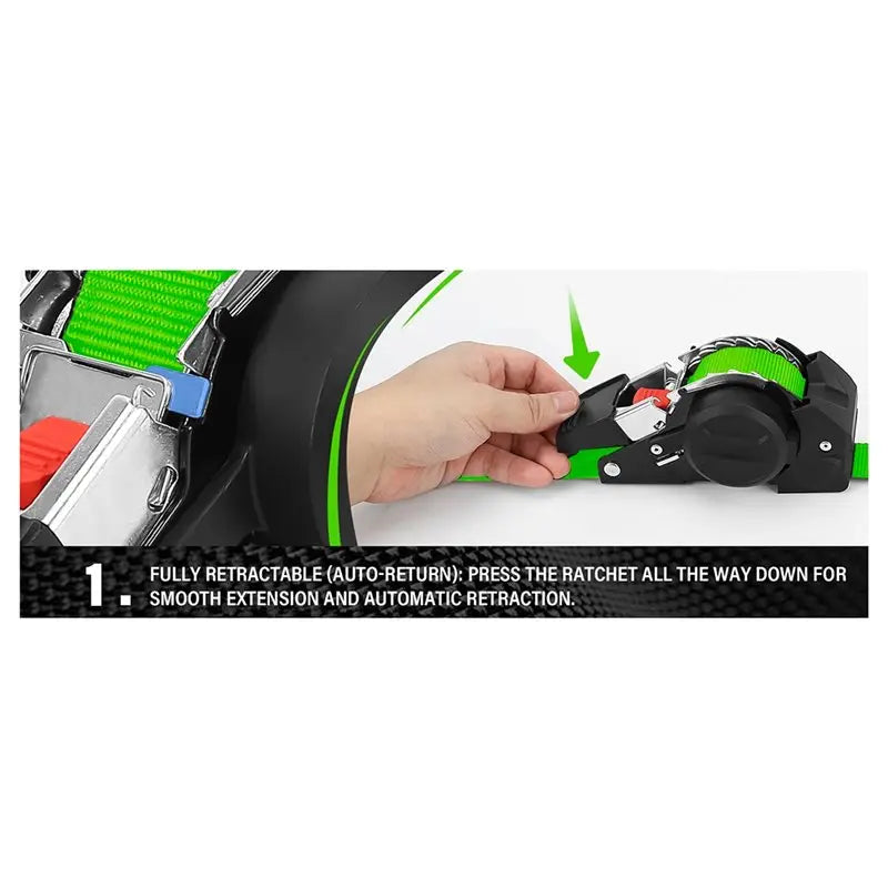 Soft Loops™ Ratchet Straps Secure Protection