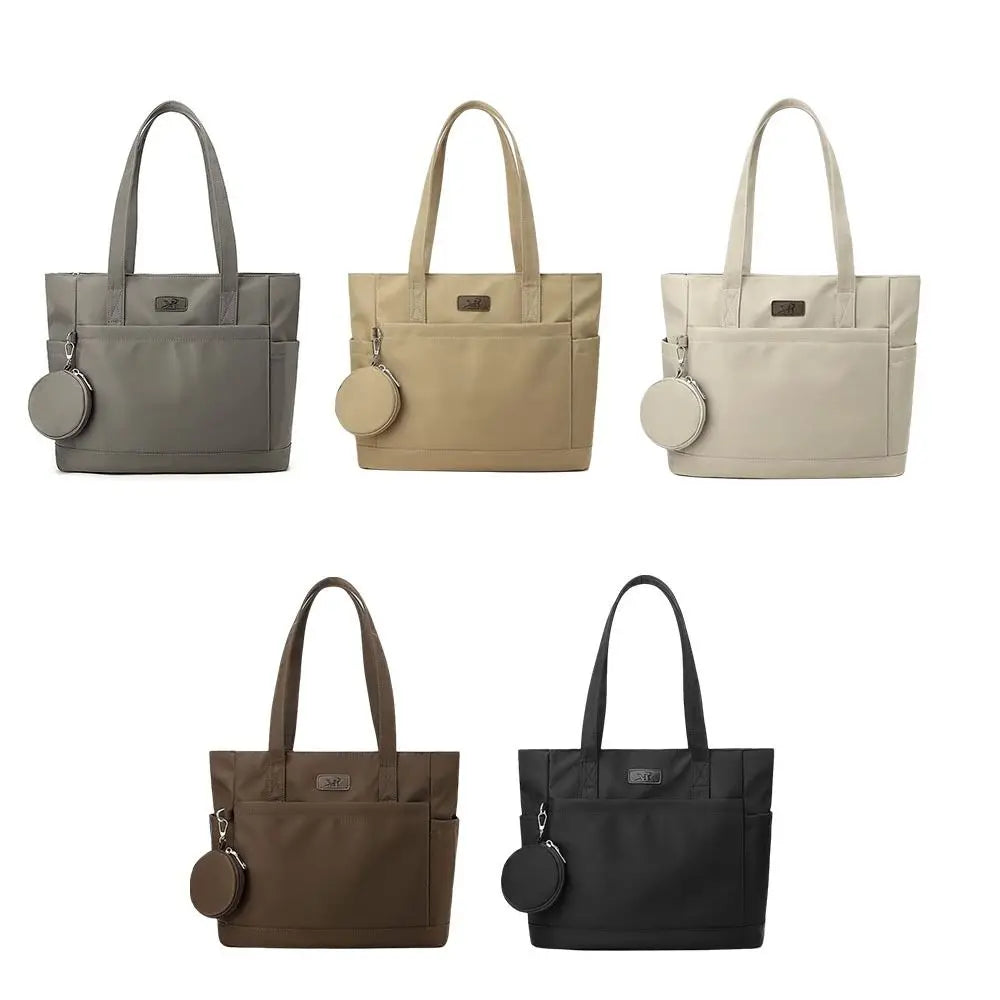 VersaCarry™ Nylon Cloth Shoulder Bag & Canvas Tote
