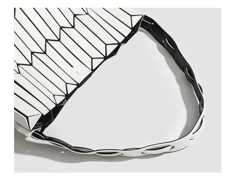 Diamond Axis™ Geometric Bucket Handbag