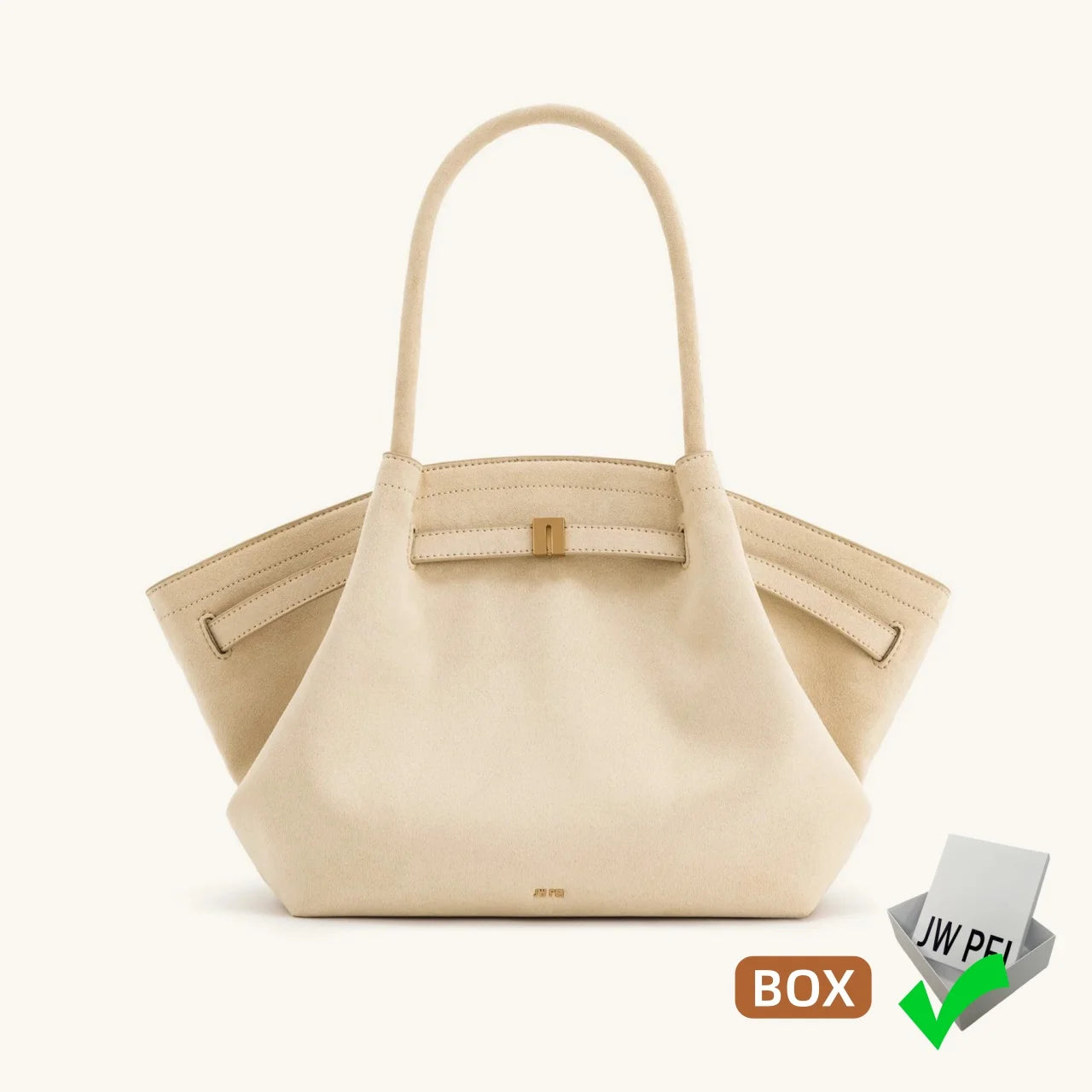 JW PEI™ Suede Dumpling Shoulder Bag