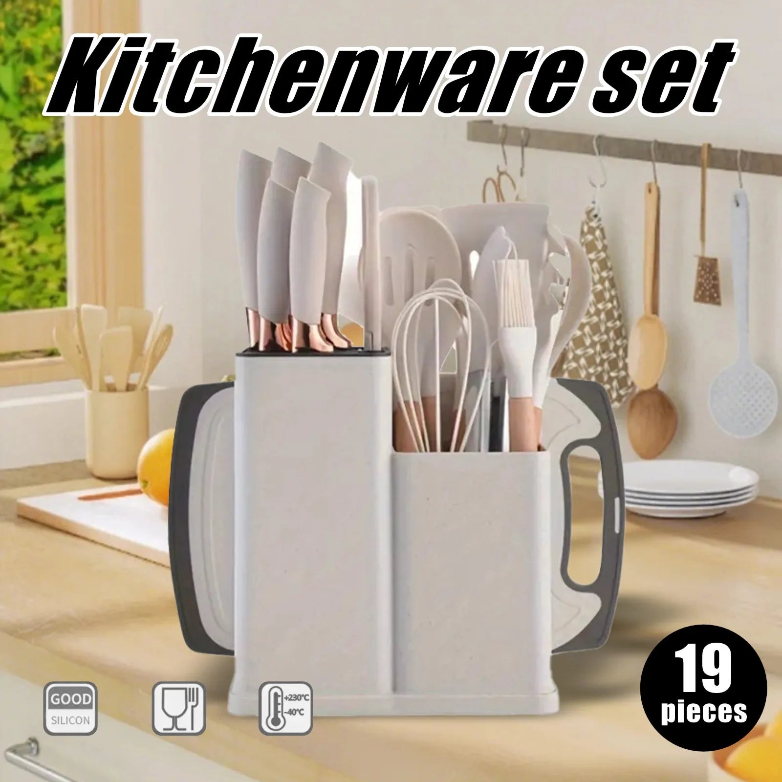 Cook Ease™ Silicone Kitchen Utensil Set