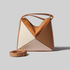 Foldéa Luxe™ Triangle Leather Wrist Crossbody Bag