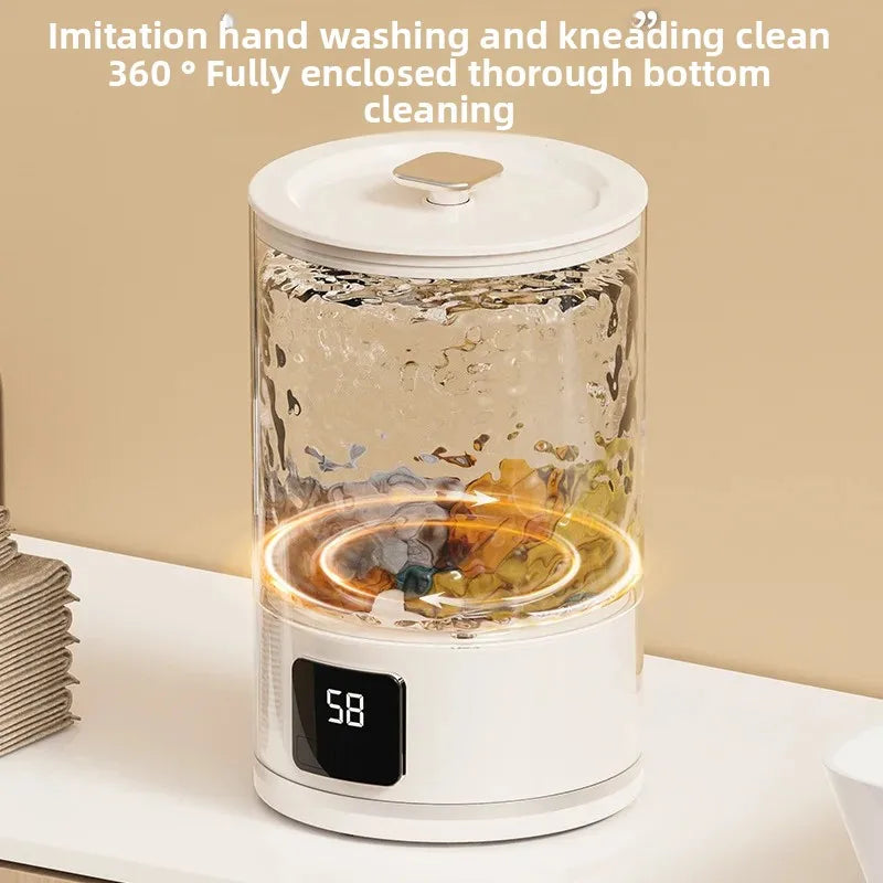 Mini WashPro™ Portable Wireless Charging Laundry Cup