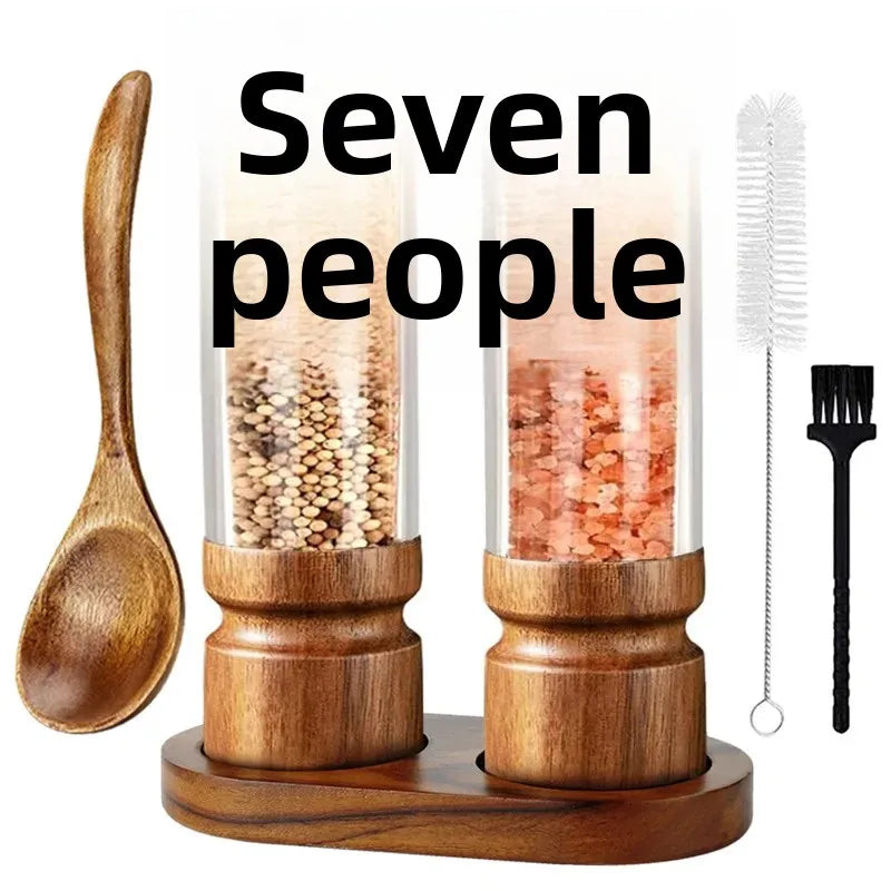 Spice Craft™ Pepper Grinder Wooden Handle